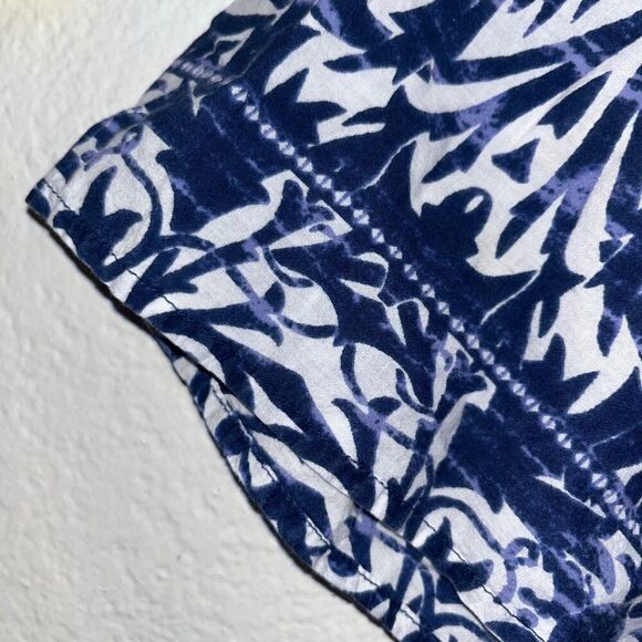 National Women's 1X Floral House Dress Nightgown Pullover Muumuu %100 Cotton - Picture 8 of 12